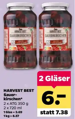 Netto HARVEST BEST Sauerkirschen Angebot