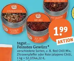 tegut tegut... Feinstes Gewürz Angebot