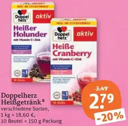 tegut Doppelherz Heißgetränk Angebot