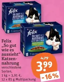tegut Felix Katzenfutter Angebot