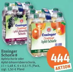tegut Ensinger Schorle Angebot