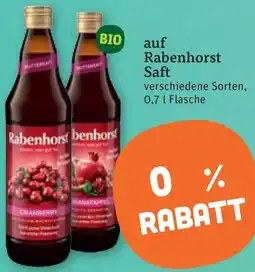 tegut Rabenhorst Saft Angebot