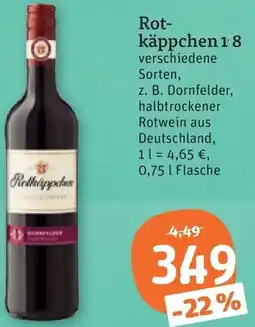 tegut Rotkäppchen Angebot