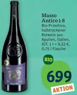 tegut Masso Antico Angebot