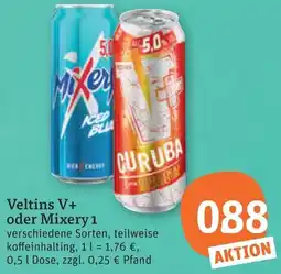 tegut Veltins V+ oder Mixery Angebot