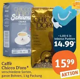 tegut Caffè Chicco D'oro Angebot