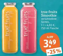 tegut true fruits Smoothie Angebot