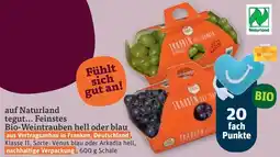 tegut tegut... Feinstes Bio-Weintrauben hell oder blau Angebot