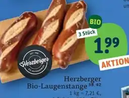 tegut Herzberger Bio-Laugenstange Angebot
