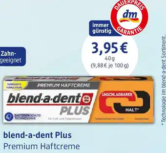 dm drogerie Blend a den Plus 40g Angebot