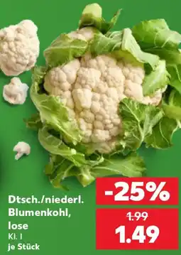 Kaufland Dtsch./niederl. Blumenkohl Angebot
