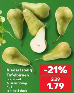 Kaufland Niederl./belg. Tafelbirnen Angebot