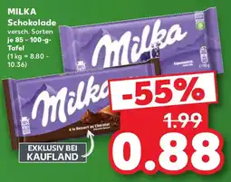 Kaufland MILKA Schokolade Angebot