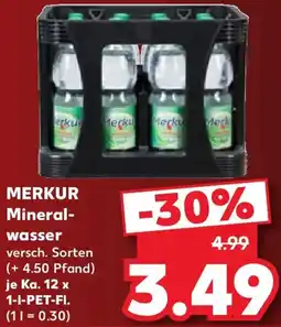 Kaufland MERKUR Mineralwasser Angebot