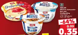 Kaufland MÜLLER Milchreis, Kokosmilch Reis oder Grießpudding Angebot