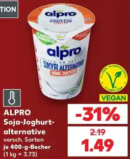Kaufland ALPRO Soja-Joghurt alternative Angebot