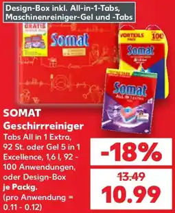Kaufland SOMAT Geschirrreiniger Angebot
