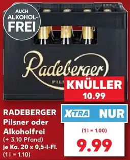 Kaufland RADEBERGER Pilsner oder Alkoholfrei Angebot