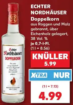 Kaufland ECHTER NORDHÄUSER Doppelkorn Angebot