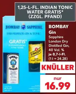 Kaufland BOMBAY Gin Angebot