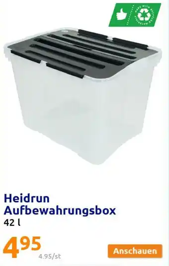 Action Heidrun Aufbewahrungsbox 42L Angebot