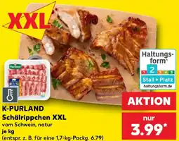 Kaufland K-PURLAND Schälrippchen XXL Angebot