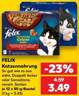 Kaufland FELIX Katzenfutter Angebot