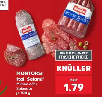 Kaufland MONTORSI Ital. Salami Angebot