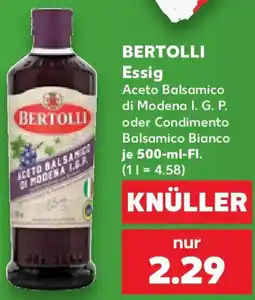 Kaufland BERTOLLI Essig Angebot