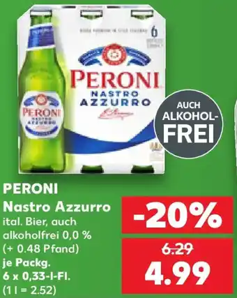 Kaufland PERONI Nastro Azzurro Angebot