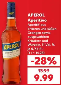 Kaufland APEROL Aperitivo Angebot