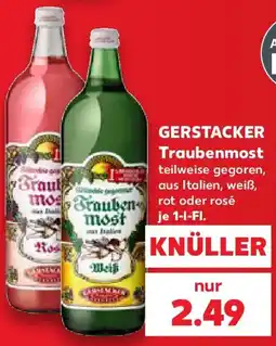 Kaufland GERSTACKER Traubenmost Angebot