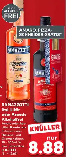 Kaufland RAMAZZOTTI Ital. Likör oder Arancia Alkoholfrei Angebot