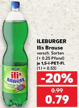 Kaufland ILEBURGER Ilis Brause Angebot