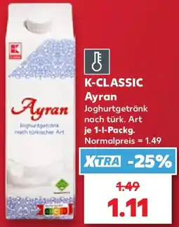 Kaufland K-CLASSIC Ayran Angebot