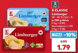 Kaufland K-CLASSIC Limburger Angebot