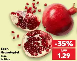Kaufland Span. Granatapfel, lose Angebot