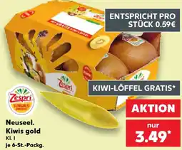 Kaufland Zespri Neuseel. Kiwis gold Angebot