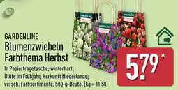 Aldi Nord GARDENLINE Blumenzwiebeln Farbthema Herbst Angebot