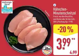 Aldi Nord Hähnchen-Minutenschnitzel Angebot