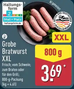 Aldi Nord Grobe Bratwurst XXL Angebot