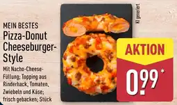 Aldi Nord MEIN BESTES Pizza-Donut Cheeseburger-Style Angebot