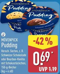 Aldi Nord MÖVENPICK Pudding Angebot