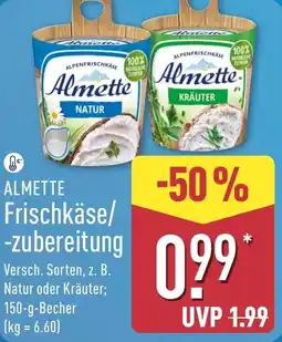 Aldi Nord Almette Frischkäse Angebot
