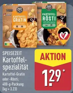 Aldi Nord Speisezeit Kartoffel-Gratin oder -Rösti Angebot