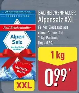 Aldi Nord Bad Reichenhaller Alpensalz XXL Angebot