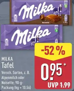 Aldi Nord Milka Tafel Angebot