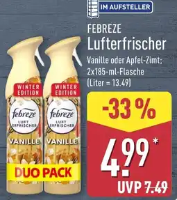 Aldi Nord Febreze Luftfrischer Angebot