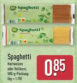 Aldi Nord bio Spaghetti Angebot