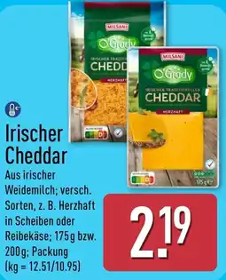 Aldi Nord O'Grady Irischer Cheddar Angebot